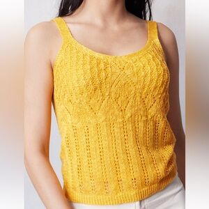 Lauren Conrad V Neck Pointelle Tank